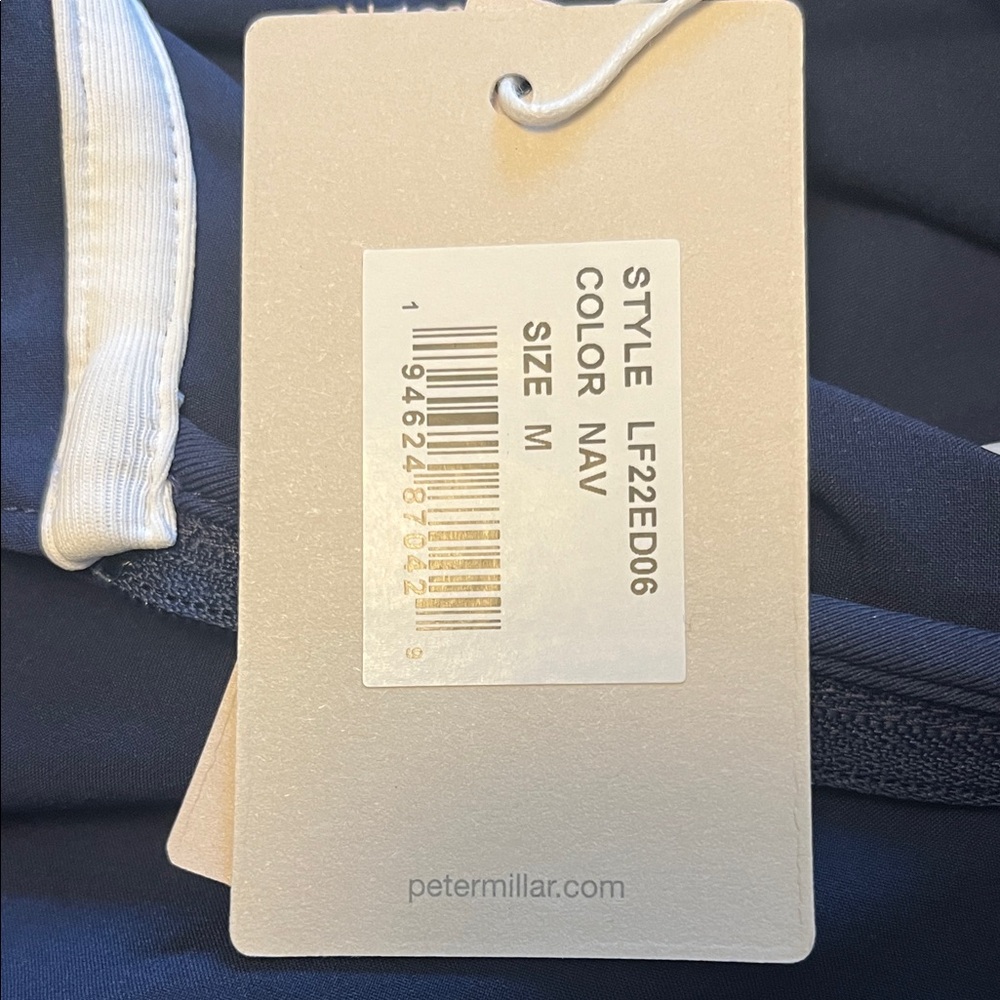 NWOT! Peter Millar Navy Sleeveless Dress - Picture 7 of 8